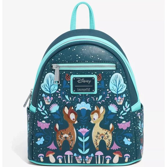Loungefly Handbags - Loungefly Disney Bambi Mini Backpack Folk Art Bambi Faline Thumper Miss Bunny